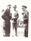 5270 - Prince NICOLAS, Avion to Paris - PRESS Photo (22/17 cm) - unused - 1933