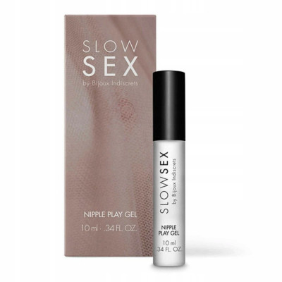 Gel de stimulare a mameloanelor - Bijoux Indiscrets Slow Sex Nipple Play Gel 10 ml foto