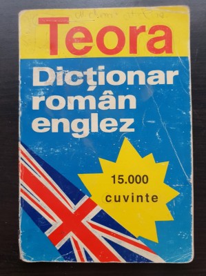 Dicționar rom&amp;acirc;n-englez. 15.000 cuvinte - Andrei Bantaș foto