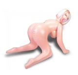 Papusa Gonflabila Tereza Barkley Deep Doggy, 165cm, 3 Orificii, Sex Doll Realistica, NMC