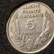 5 francs franc franci 1933 (in capsula), stare FB, mai rara