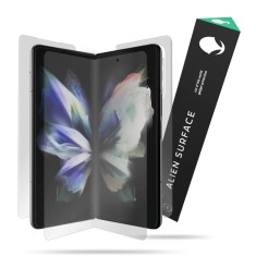 Folie Alien Surface, Compatibila cu Samsung Galaxy Z Fold 3 5G, Ecran, Spate si foto