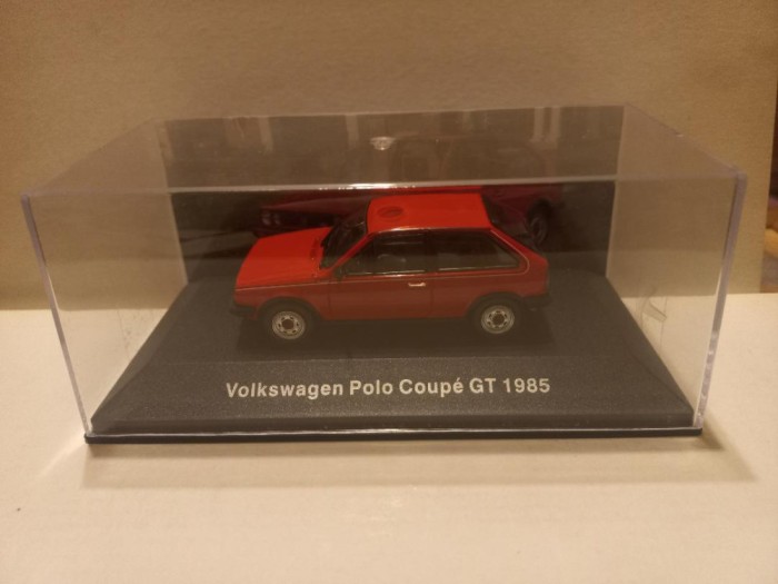 Macheta Volkswagen Polo Coupe GT - 1985 1:43 Deagostini Volkswagen