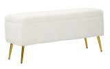 Mauro Ferretti Bancă Cu Contenitor Soffy cm 112X42X50 | Aosom Romania