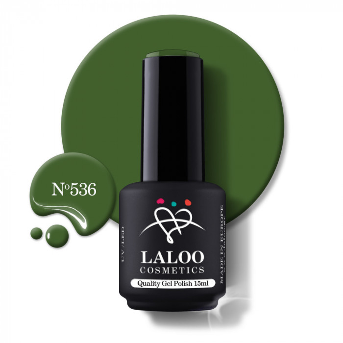 536 Evergreen | Laloo gel polish 15ml