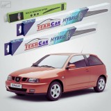 Cumpara ieftin Ștergătoare Seat Ibiza 6K1 1993-2002 | Set Față și Spate Hibrid &ndash; TeamCar&reg;