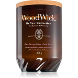 Woodwick Black Currant &amp; Rose lum&acirc;nare parfumată 368 g