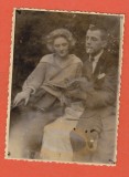 AMS @ - FOTO DOCUMENT JULES CAZABAN - ACTOR DIN FALTICENI (ELEV LA LICEUL NICU GANE), ANII 1920, IMPREUNA CU ELVIRA POIENARU