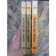 Memorii - Adele de Boigne - 3 vol - 1982