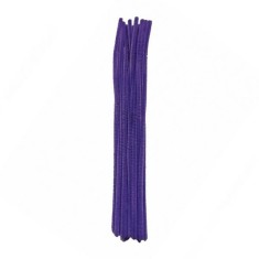Accesorii creatie sarma plusata violet,25 bucati set