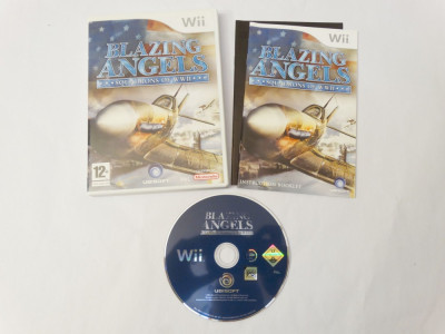 Joc Nintendo Wii - Blazing Angels Squadrons of WW II foto