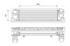 VALEO 818261 Intercooler, compresor