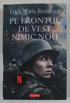 PE FRONTUL DE VEST NIMIC NOU de ERICH MARIA REMARQUE , 2022 foto