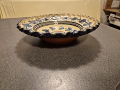 Farfurie decorativa ceramica veche