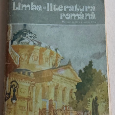 Limba si literatura romana clasa a XII-a, manual 1989