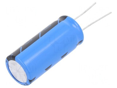Condensator electrolitic THT 100uF 450VDC 18x40mm &amp;plusmn;20% foto