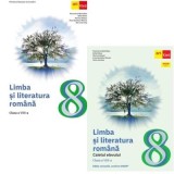 Pachet Limba si literatura romana pentru clasa a 8-a: manual si caiet - Sofia Dobra, Florentina Samihaian