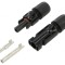 Conector solar tată mamă drept 4-6mm2: Set de Conectori Solari Universali
