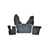 Covor auto imitatie piele dedicat Camion DAF XF 106 cutie automata Negru/Rosu Cod:LUX-533 Automotive TrustedCars, Oem