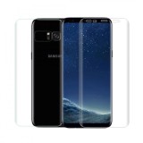 Folie plastic samsung galaxy s8 plus fata-spate transparent