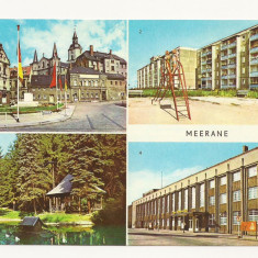 SG6 - Carte Postala - Germania, Meerane, Necirculata 1977