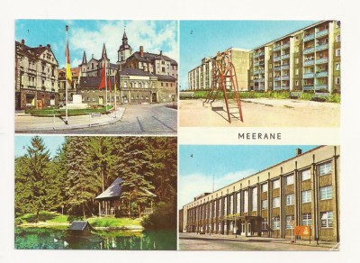 SG6 - Carte Postala - Germania, Meerane, Necirculata 1977 foto