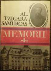 Al. Tzigara-Samurcas - Memorii vol. 1 foto