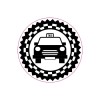 Abtibild &quot;TAXI&quot; Cod:TAG 060 / T2 Automotive TrustedCars, Oem