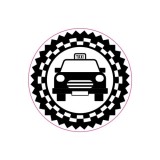 Abtibild &quot;TAXI&quot; Cod:TAG 060 / T2 Automotive TrustedCars, Oem