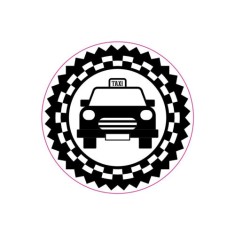 Abtibild &quot;TAXI&quot; Cod:TAG 060 / T2 Automotive TrustedCars