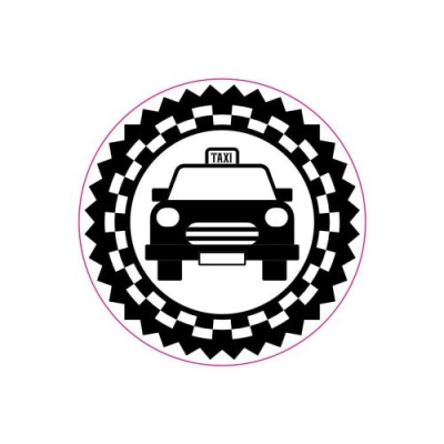 Abtibild &amp;quot;TAXI&amp;quot; Cod:TAG 060 / T2 Automotive TrustedCars foto