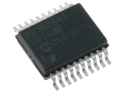 Microcontroler PIC16 20MHz 7kB SMD SSOP20 foto