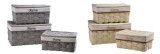 Set 6 cosuri depozitare 30 x 20 x 14, 35,5 x 25,5 x 17, 40 x 31 x 20 cm