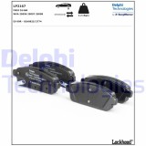 DELPHI LP2167 set placute frana,frana disc