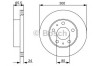 Disc frana PEUGEOT BOXER platou / sasiu (2006 - 2016) BOSCH 0 986 479 314