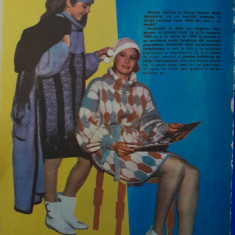 1985 Reclamă MODA comunism 24x16 cm epoca aur istoria modei romanesti