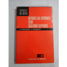 METHODES AUX DIFFERENCES POUR EQUATIONS ELLIPTIQUES - A. SAMARSKI, V. ANDREEV