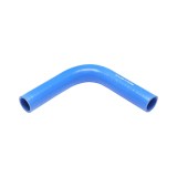 Furtun cotit silicon 90 grade cu insertie textila 35x200x200mm