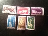 Serie Bulgaria 1959 - 80 Ani Posta si Telegraf Bulgar , 6 valori