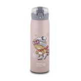 Sticla termoizolanta Nava We care 500ml roz FitLine Training