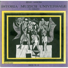 Vinil Zeno Vancea ? Istoria Muzicii Universale In Exemple - Discul Nr. 20 (Muzica Instrumentala Franceza In Secolul Al XIX-lea) foto