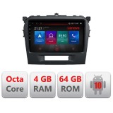 Navigatie Suzuki Grand Vitara 2016- E-2265 Octa Core cu Android Radio Bluetooth Internet GPS WIFI DSP 4+64GB 4G RESIGILAT CarStore Technology