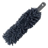 Perie chenille profesionala pentru jante auto 7x7x37 cm AMiO, microfibra cu absorbtie ridicata, pentru jante aluminiu si otel, elemente cromate si