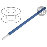 Cablu Cu 18AWG PVC Albastru &Icirc;nchis 30m