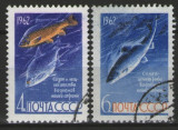 URSS 1962 - pesti, serie stampilata