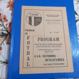 Program CSM Electromures tg. Mures - Metalotehnica Tg. Mures