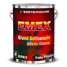 Grund Anticoroziv Alchido-Stirenic ?Emex? - Galben - Bid. 5 Kg foto