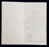 RESTAURANT CHATEAUBRIAND BOULEVARD , MENIU , 18 NOIEMBRIE , 1924