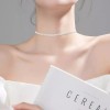 Lantisor Din Argint Bilute Choker --- Bead Laser 4R--- Arg401A, Argintboutique