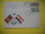 HOPCT PLIC S NR 920 INAUGURARE CALEA FERATA -FEROVIARA-MPAKA -KOMATIPOORT 1986 SWAZILAND / ESWATINI -- AFRICA -NECIRCULAT